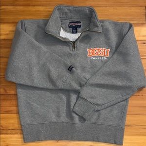 BGSU Zip Up Sweatshirt